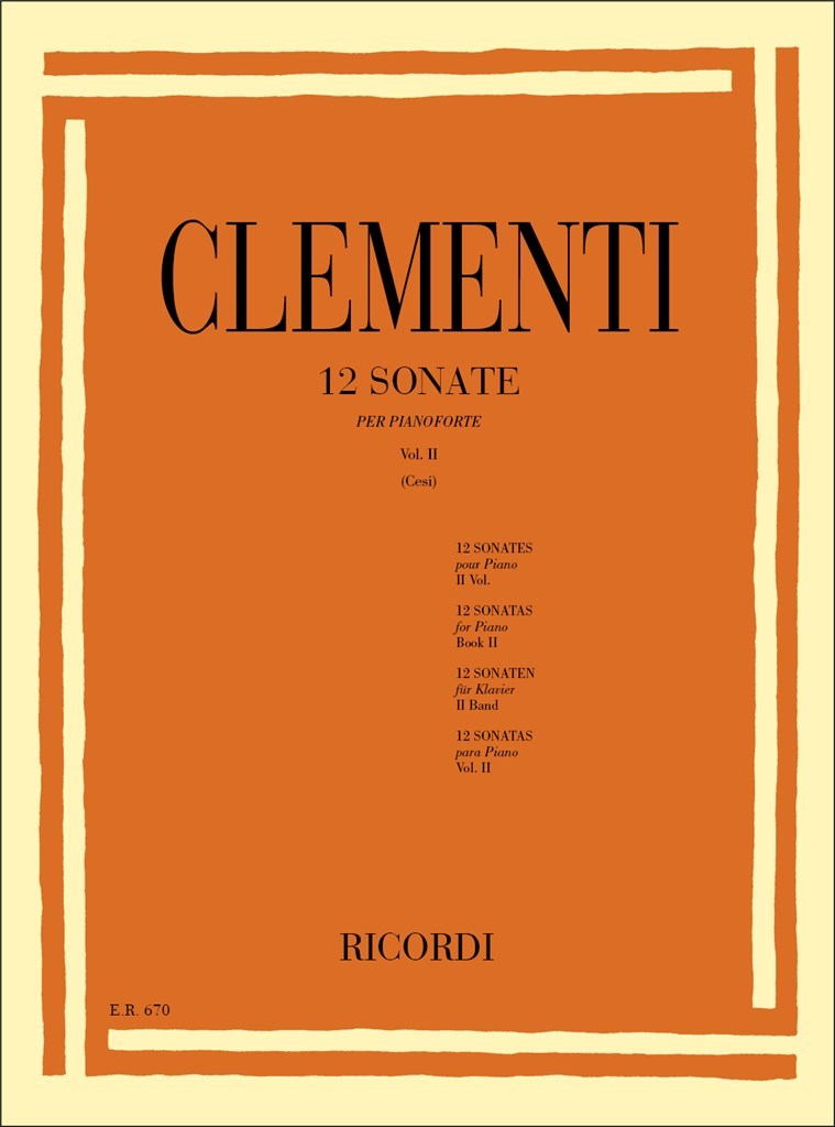 12 Sonate. Volume Ii: Nn . 7 - 12